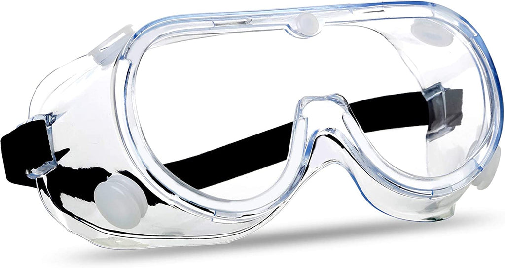 Anti-Fog Protective Safety Goggles - 6 Inch Clear