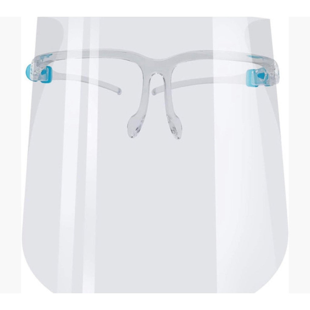 Face Shield - Eye Glass Frame Style - Pack of 10, 50, or 100